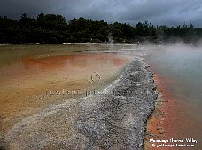 Waiotapu thermal valley